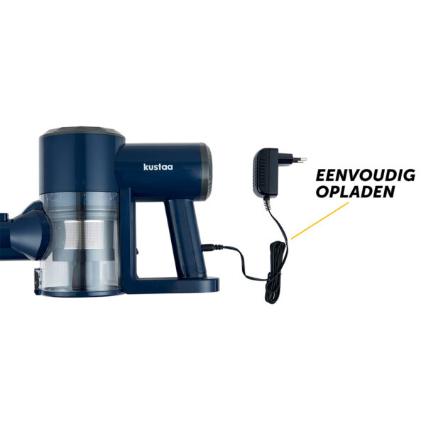 Steelstofzuiger draadloos - Donker blauw - Image 3